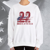 22 a Day American Veteran Crew Neck Sweatshirt